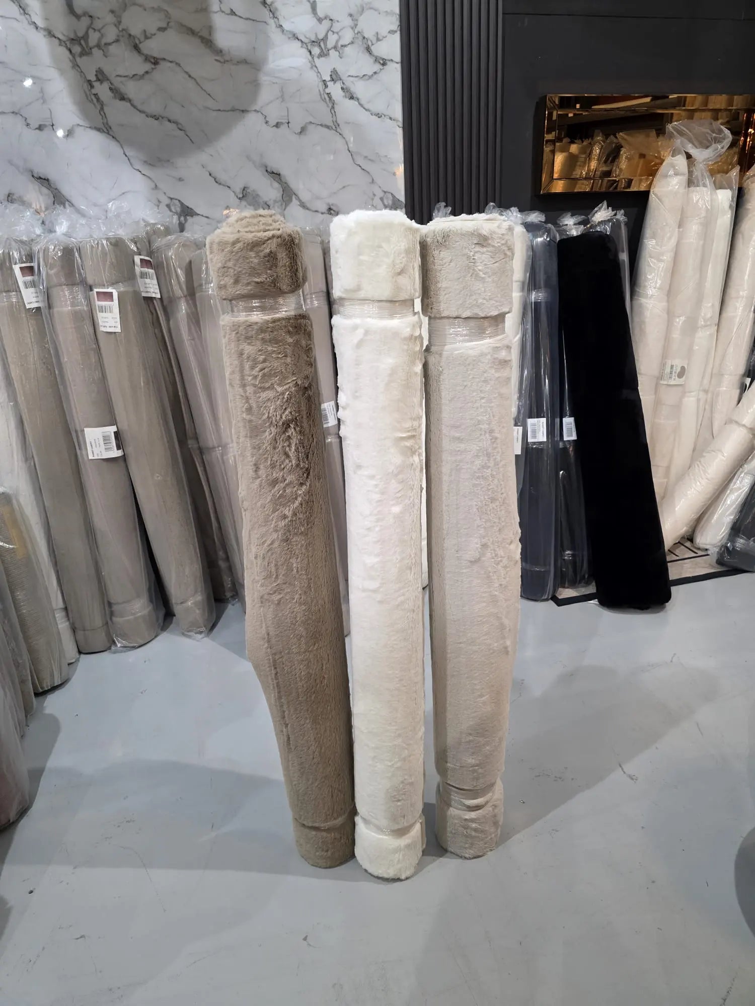 Softy collection hoogpolig rabbit zacht vloerkleed 160×200 cm L&M Collections