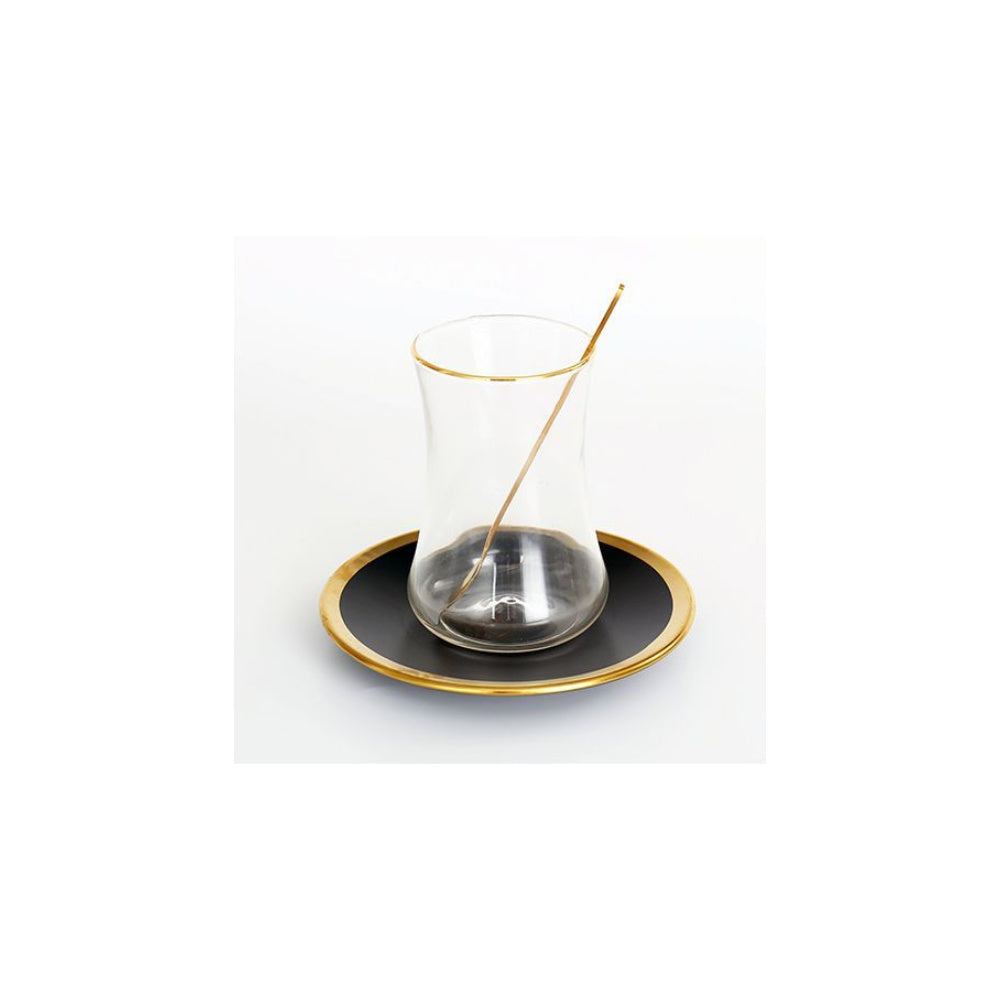 Bricard thee-espresso set - Lima - Black 24-delig