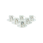Bricard coffee set - Denia - White 12-piece