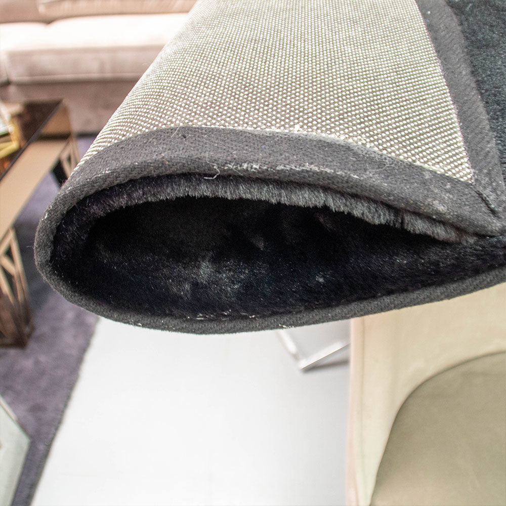 Vloerkleed Black Hoogpolig