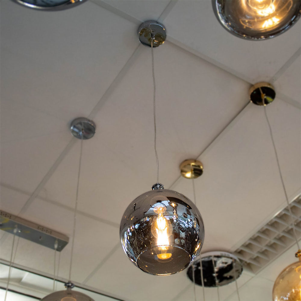 Pendant lamp Illusion Smoking Glass 1 light