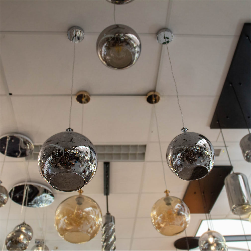 Pendant lamp Illusion Smoking Glass 1 light