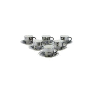 Bricard koffie set - Malia - Dark Gold 12-delig