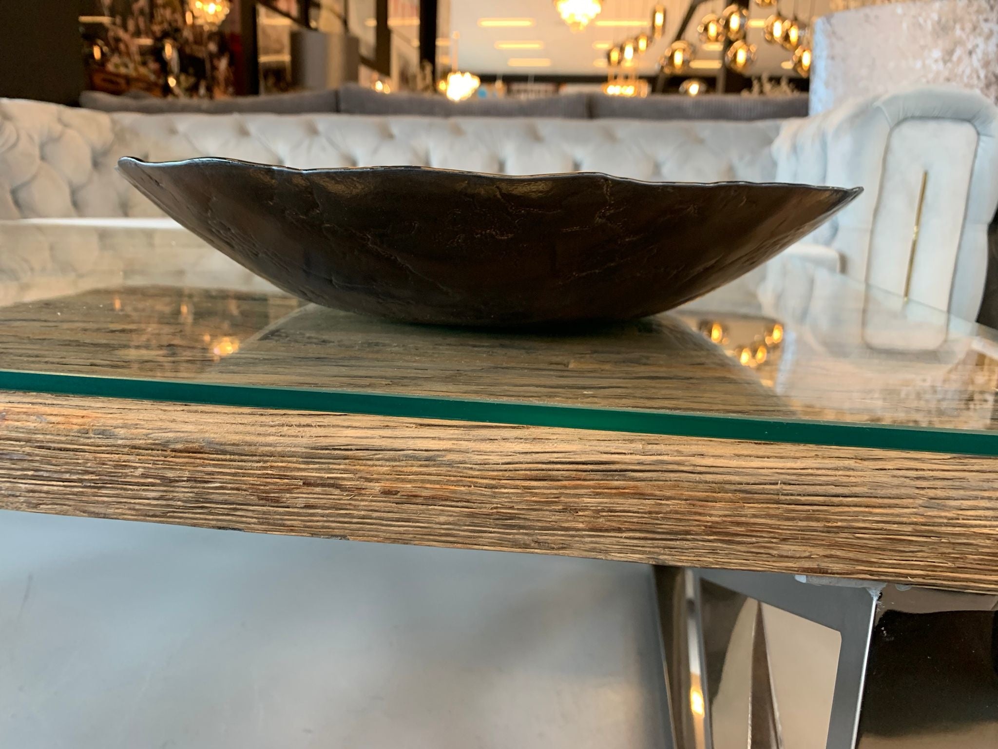 Moon Fruit Bowl - Grey
