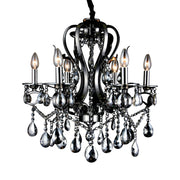 Chandelier 6 lights anthracite - Silsila