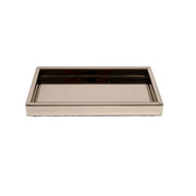 Tray 30 x 50 cm Mirror glass in the Eric Kuster Style 5 colours - Sepia