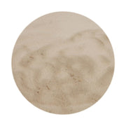 Fluffy soft Beige - Round Ø180 cm (Promotion)