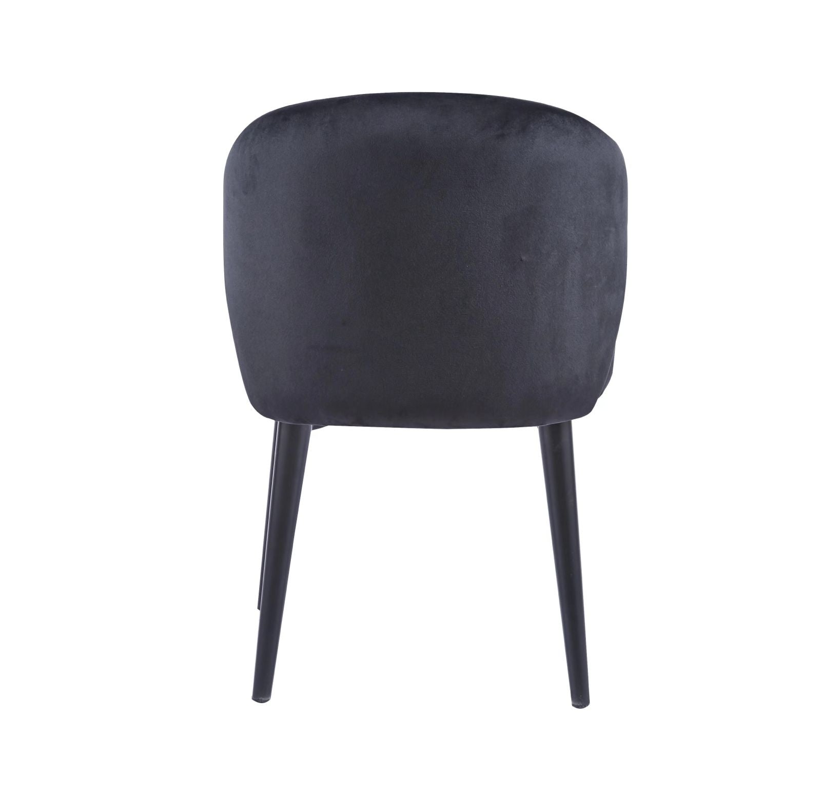 Dining Chair Klemantin - Black | Black Legs