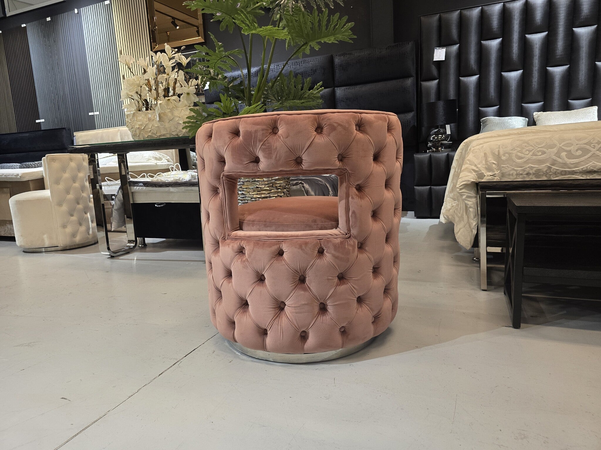 Luxe Fauteuil Mimo - Roze