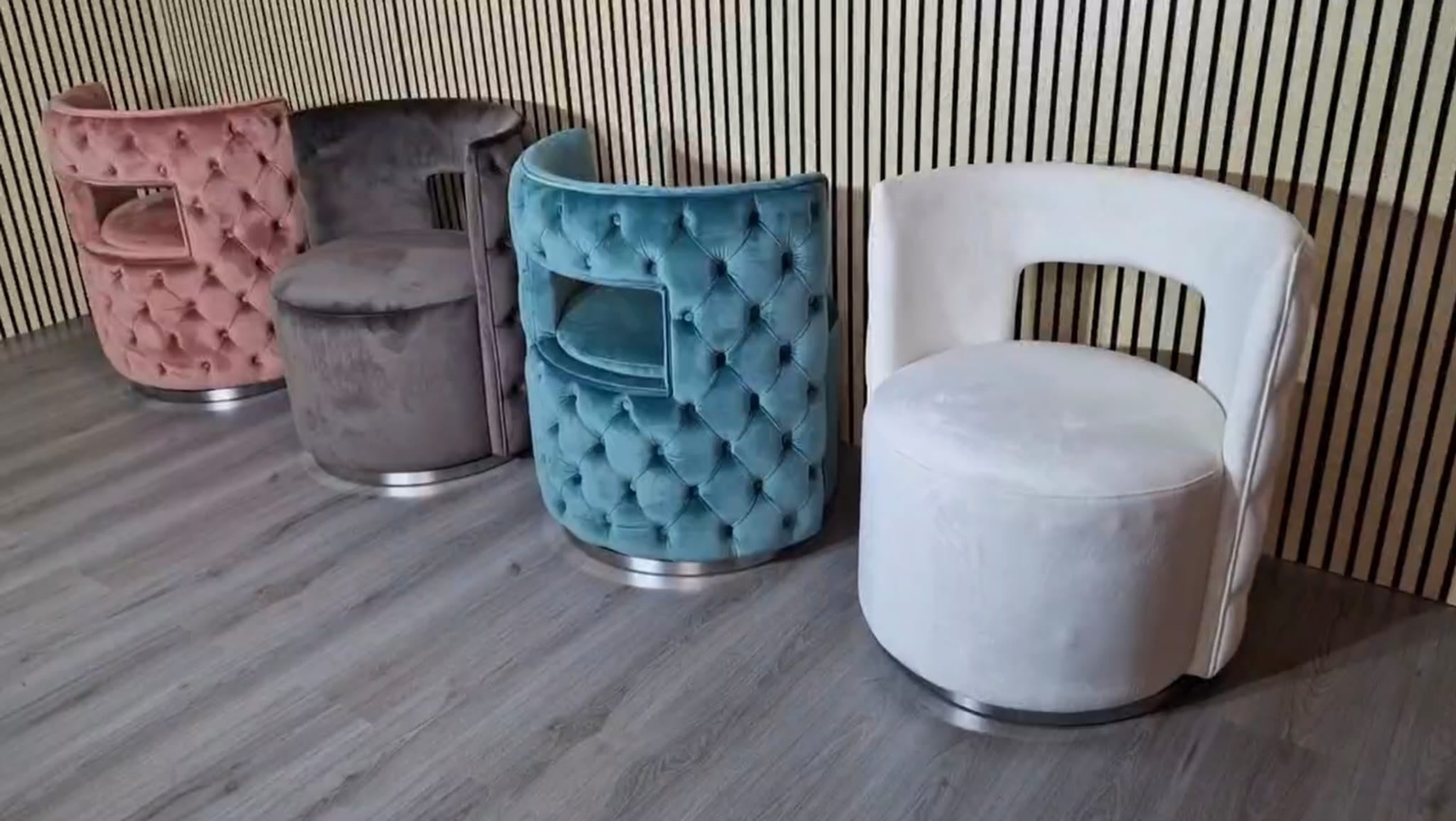 Luxe Fauteuil Mimo - Roze