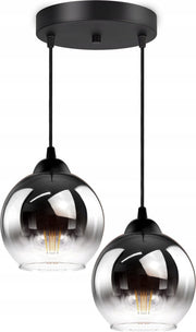 Hanglamp Illusion Smoking glass 2 lichts