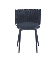 L&M - Eetkamerstoel Wave Chair Sand - Black