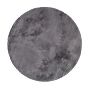 Fluffy soft Dark gray - Round Ø180 cm (Promotion)