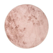 Fluffy soft Pink - Round Ø180 cm (Promotion)