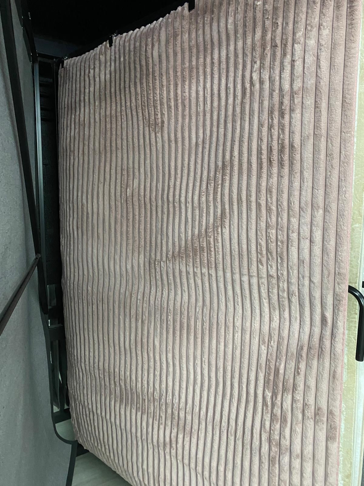 Ribby Fluffy Rug