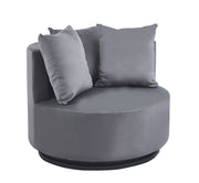 Loveseat Velvet- Grijs