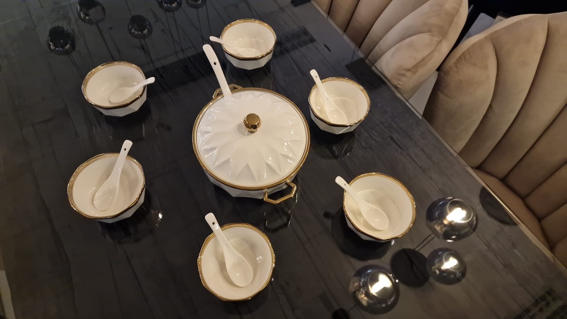 Luxury Soup Set Royale – 15-piece