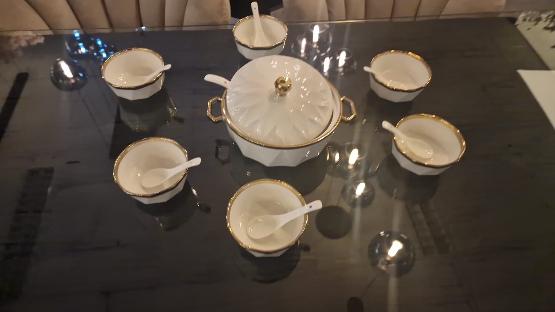Luxury Soup Set Royale – 15-piece