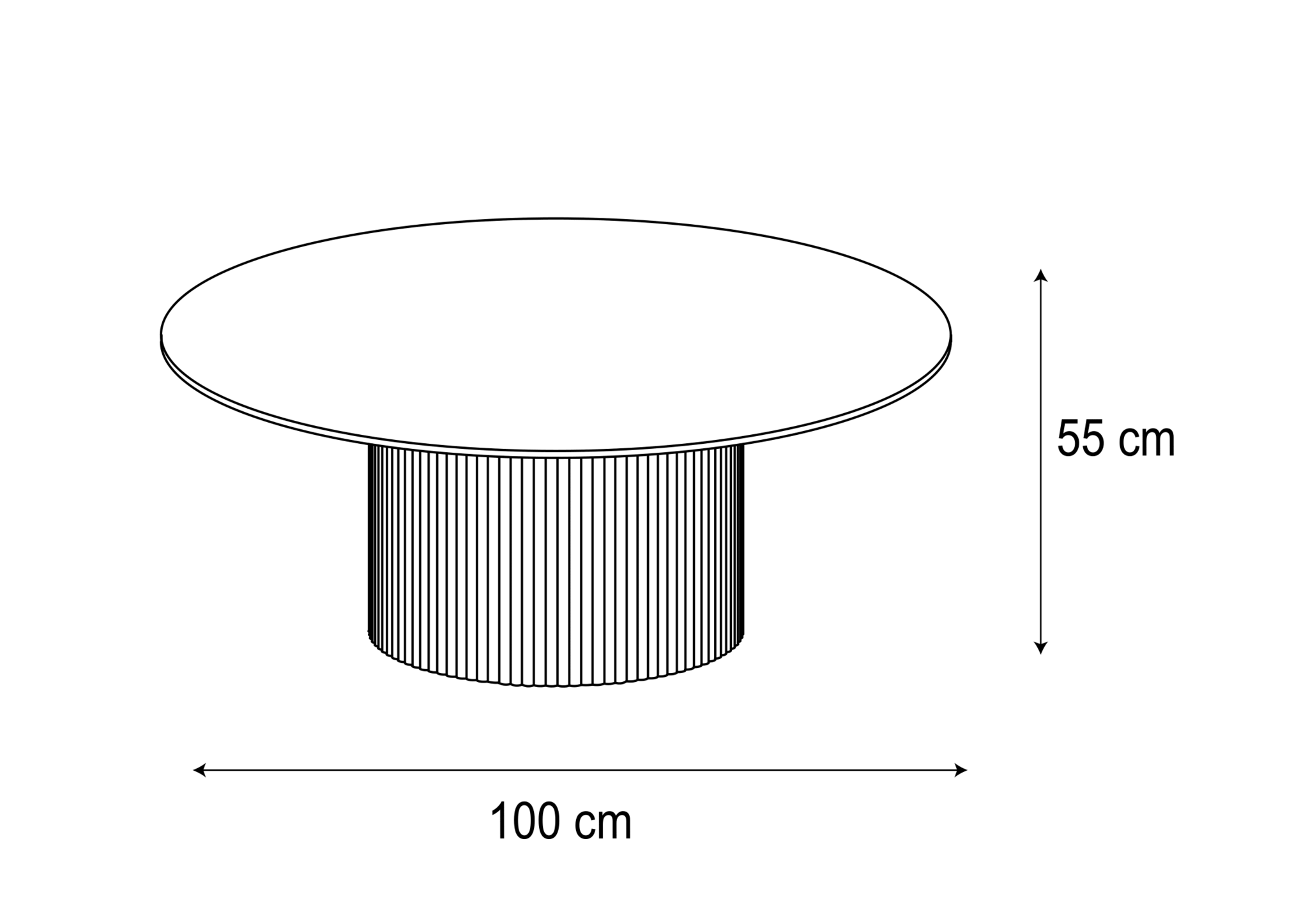 Carrara coffee table