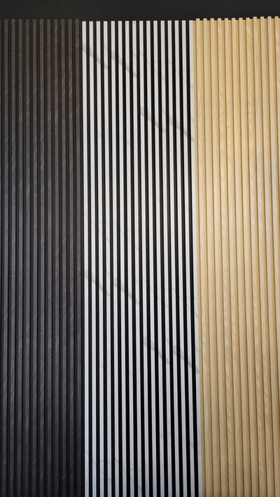 Wandpaneel Arbor - White / Black Achtergrond