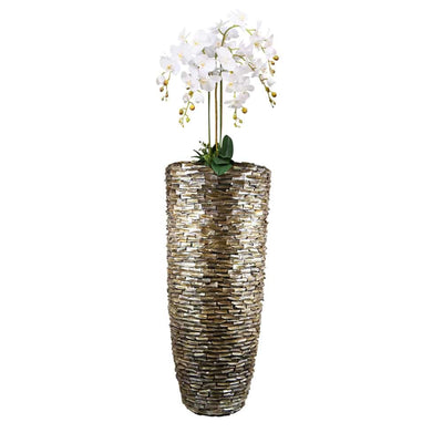 Schelpen Vaas - M - 36x36x90 cm