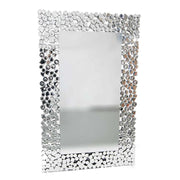 Beautiful Erik Kuster style mirror silver