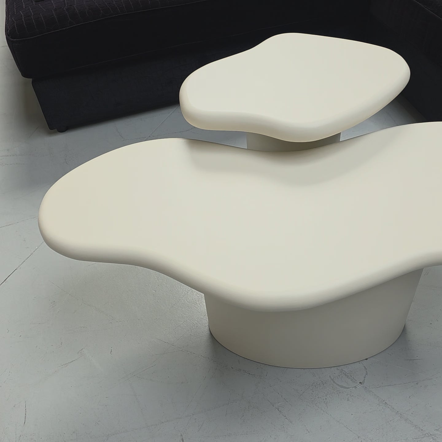 Video laden: Isa Stone Salontafel Organisch Double Crème