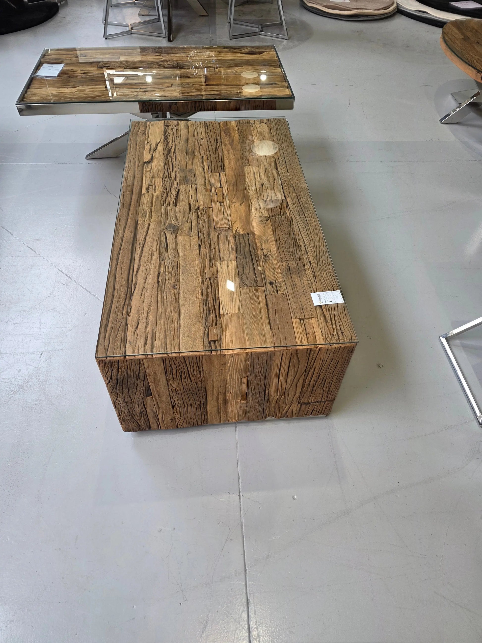 Salontafel -Blok Sleeper Wood Rixos