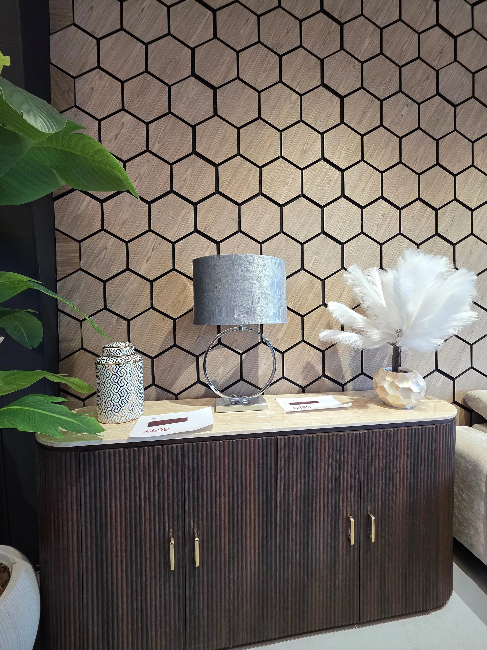 Tafellamp Ring XXL - Inclusief Kap Lampen & Meer