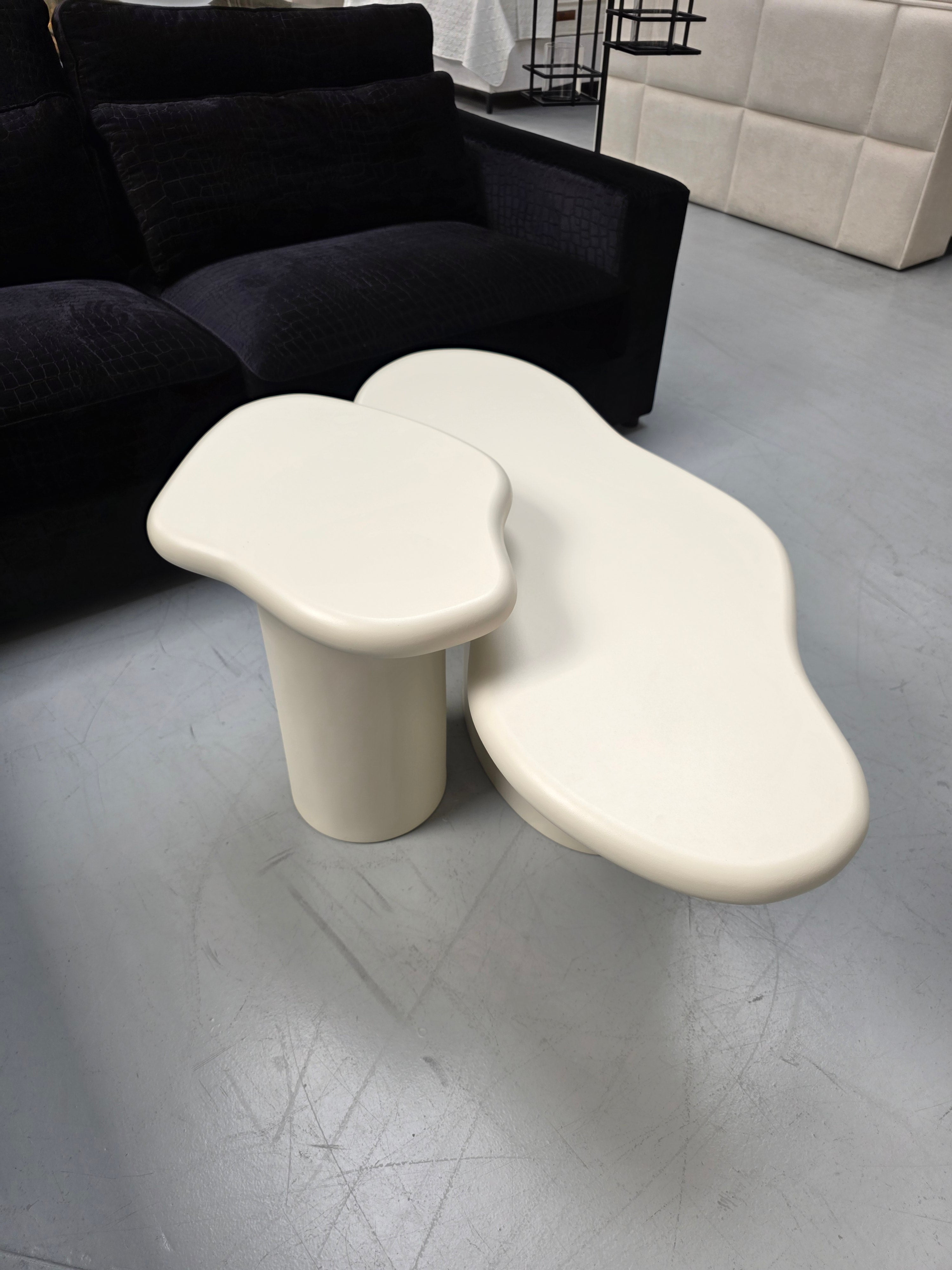 Isa Stone Salontafel Organisch Double Crème Lampen & Meer