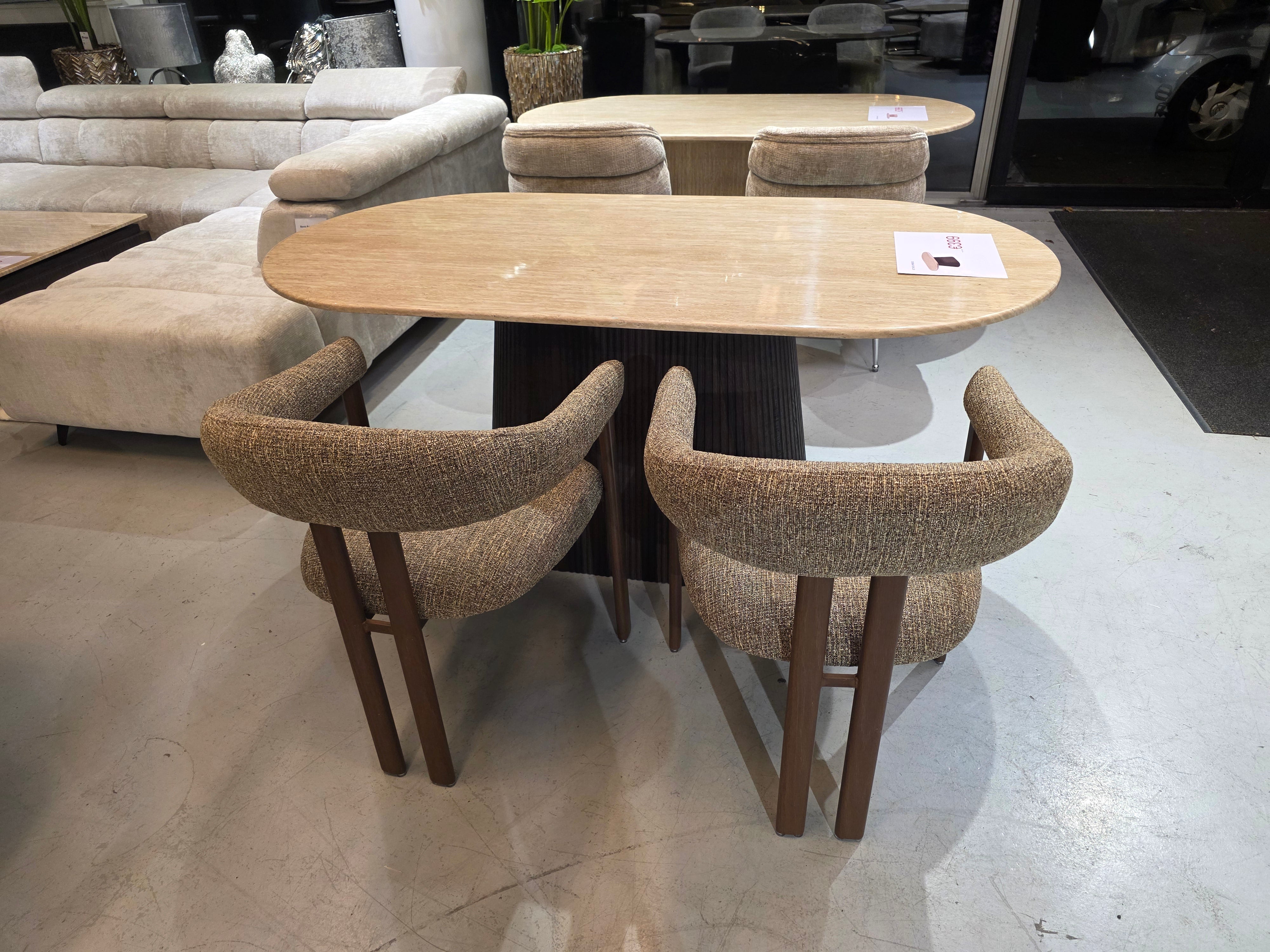 Eetkamerstoel Kimberly XL - 2 Kleuren