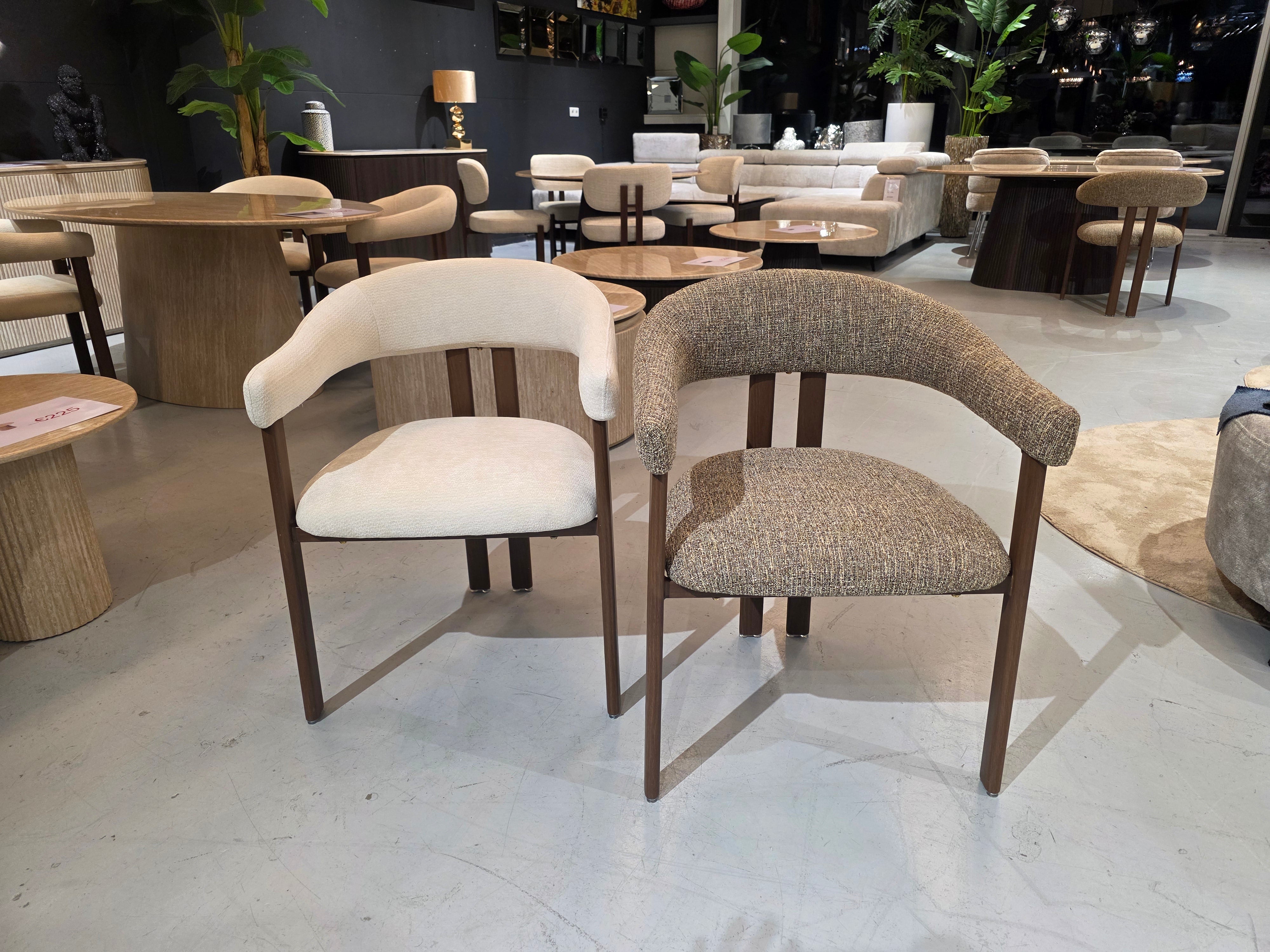 Eetkamerstoel Kimberly XL - 2 Kleuren