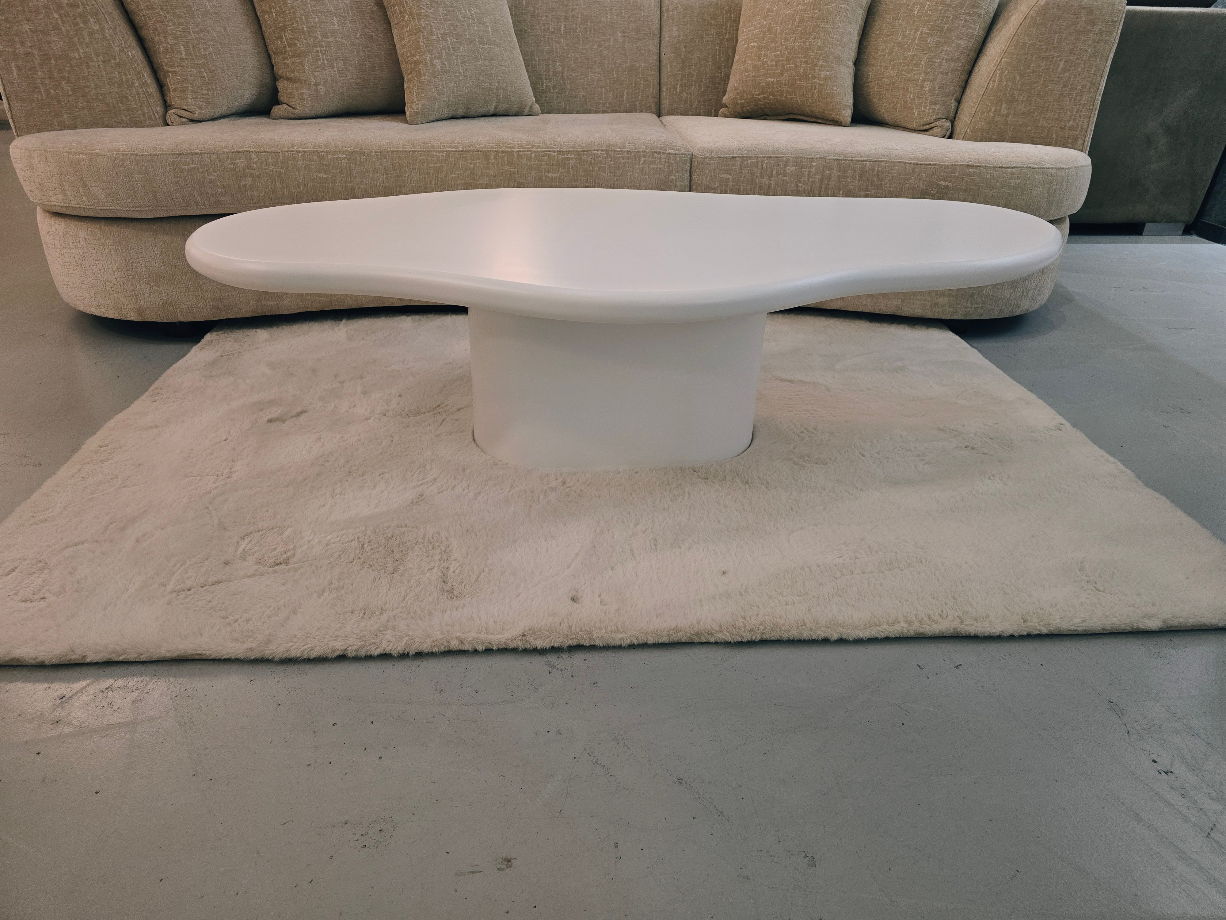 Carrara Coffee Table - Organic - Cream