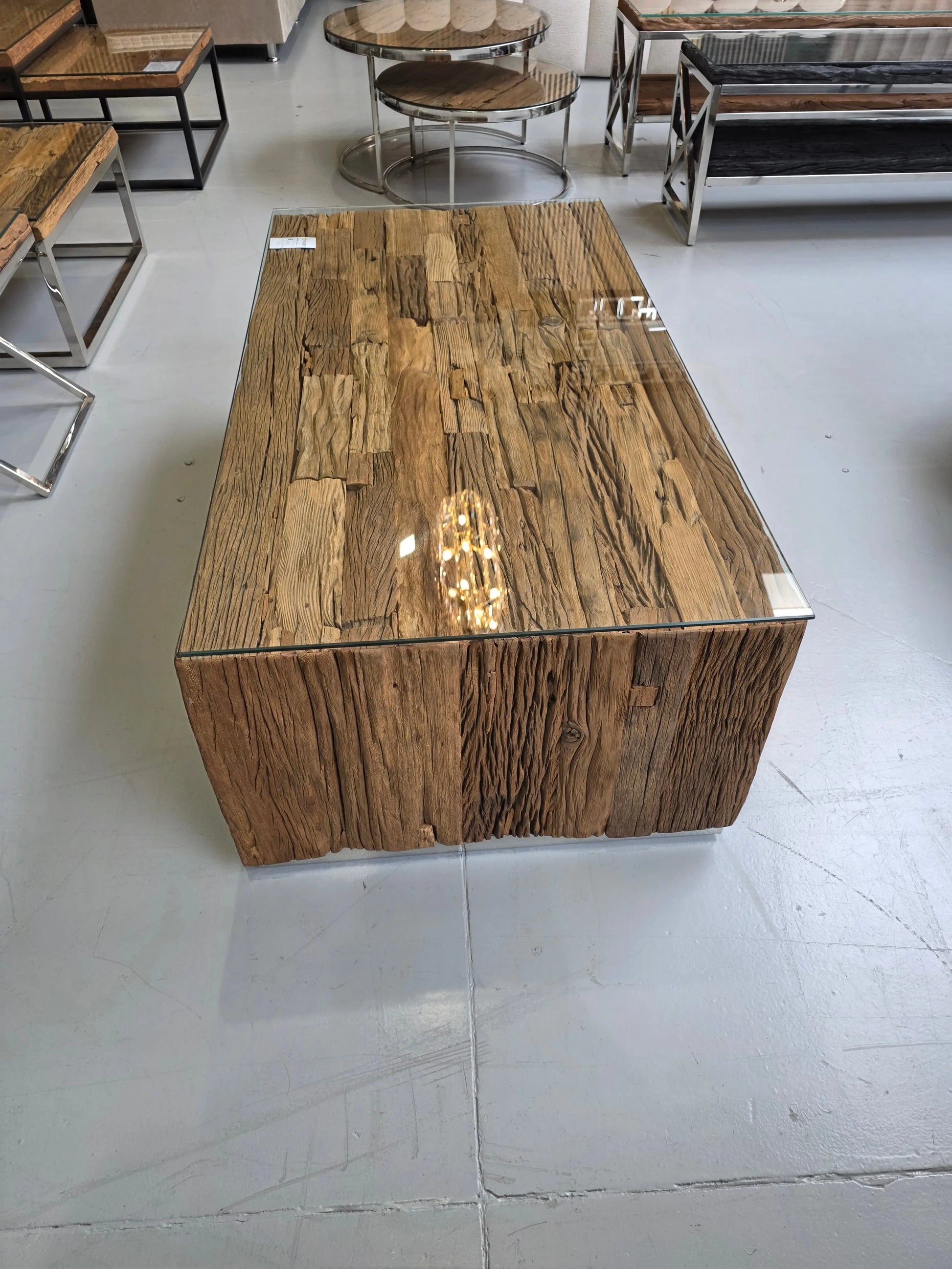 Salontafel -Blok Sleeper Wood Rixos