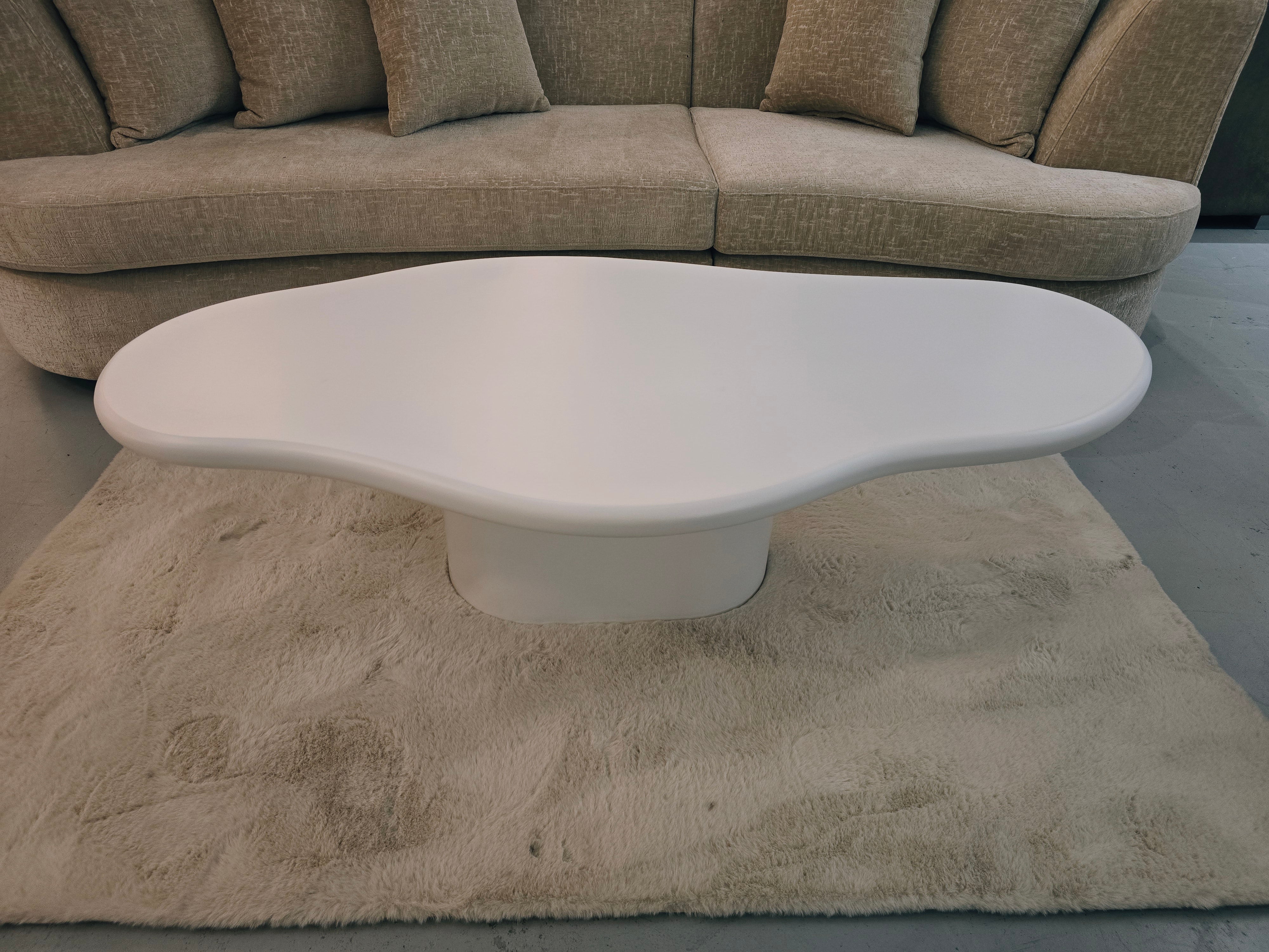 Carrara Coffee Table - Organic - Cream