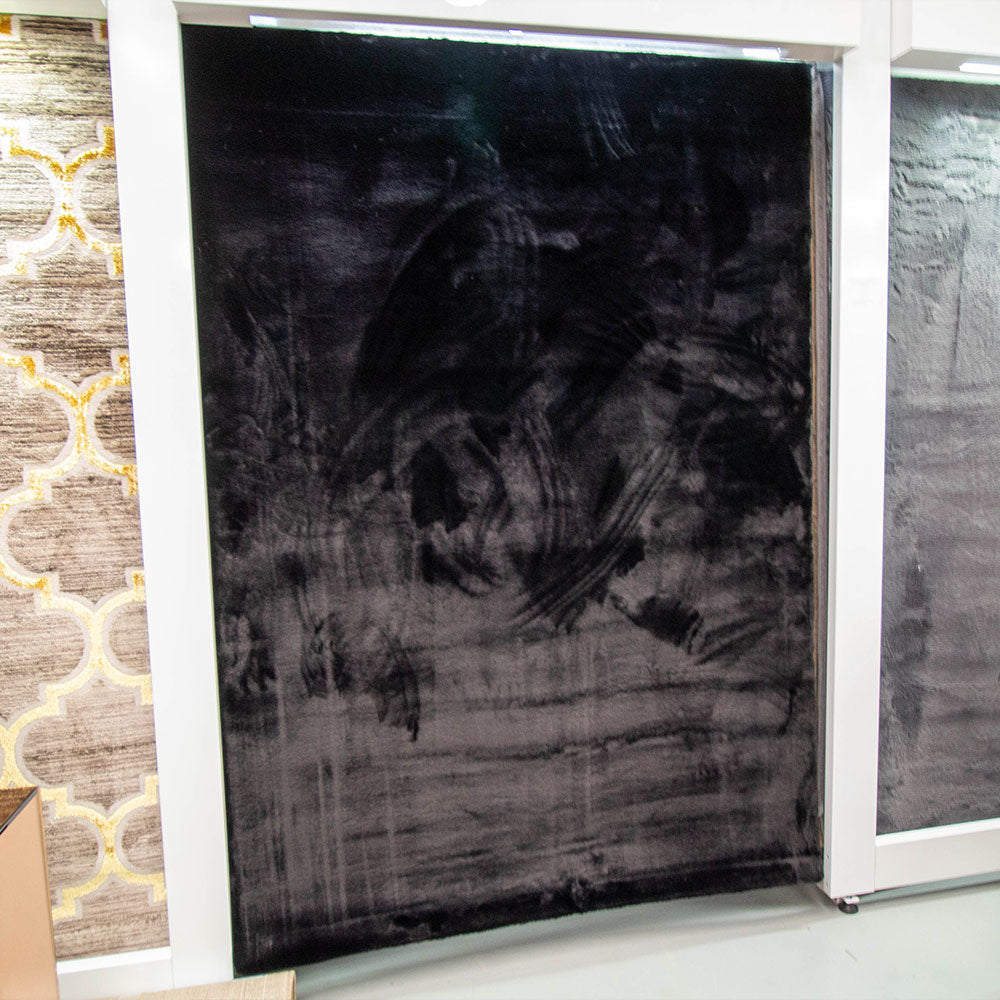 Vloerkleed Black Hoogpolig