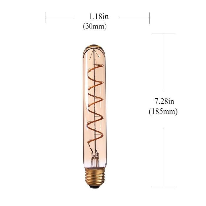 Hanglamp Tro Smoking glass 3 lichts 40x120cm