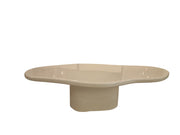 Carrara Coffee Table - Organic - Cream